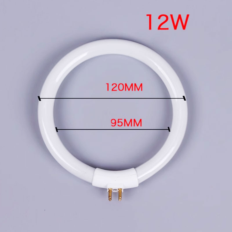 Ring Light Desk Small - مصباح حلقي فلورسنت 12 واط، أنبوب