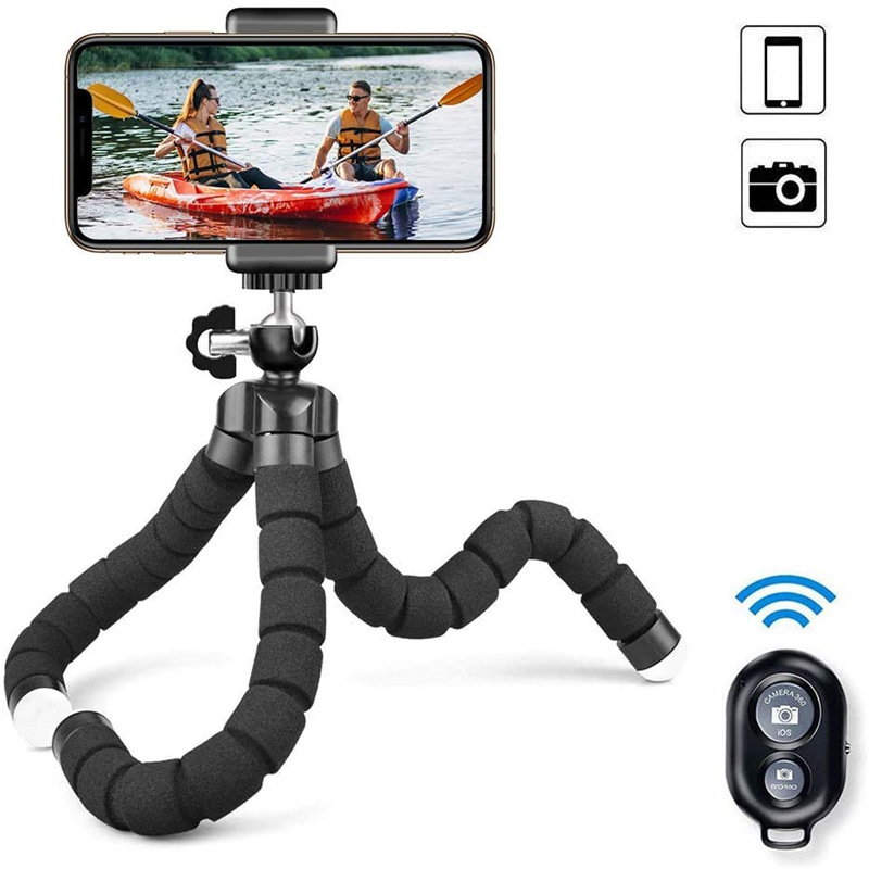 Webcam Stand Clip - حامل ثلاثي القوائم أخطبوطي عالمي مصغر