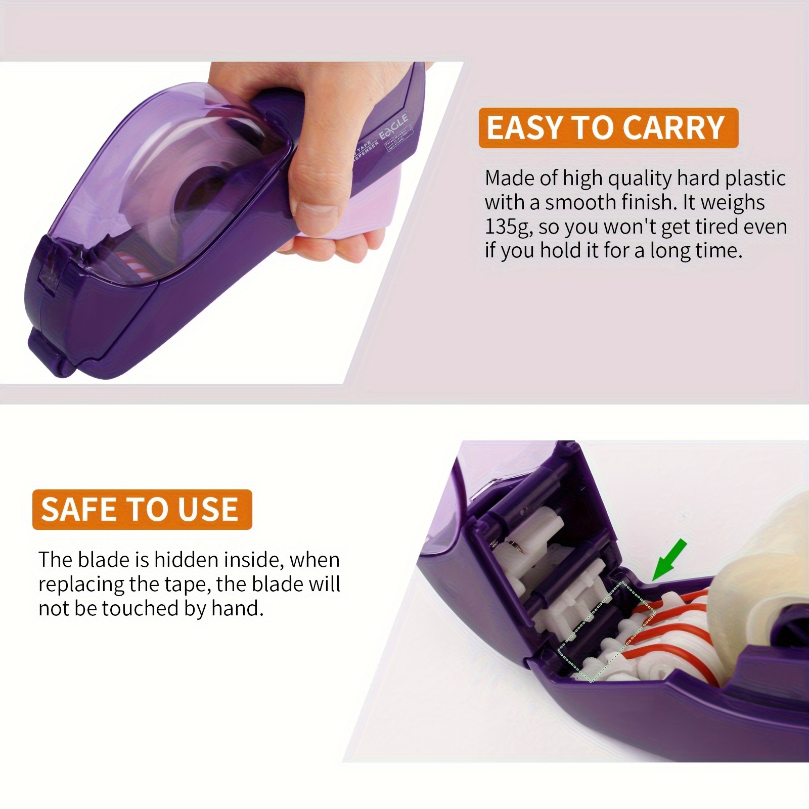 موزع شريط لاصق أوتوماتيكي مع ش - مراجعة Tape Gun Dispenser وسعره