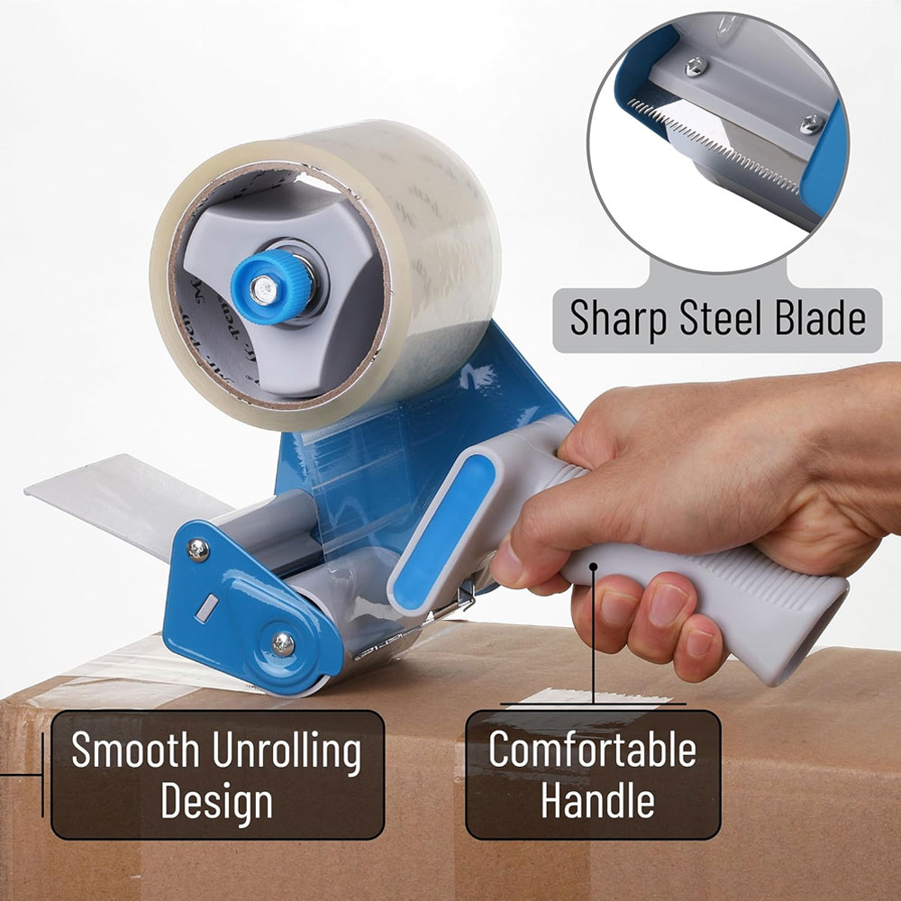 موزع شريط لاصق مقاس 2 بوصة، مس - مراجعة Tape Gun Dispenser وسعره