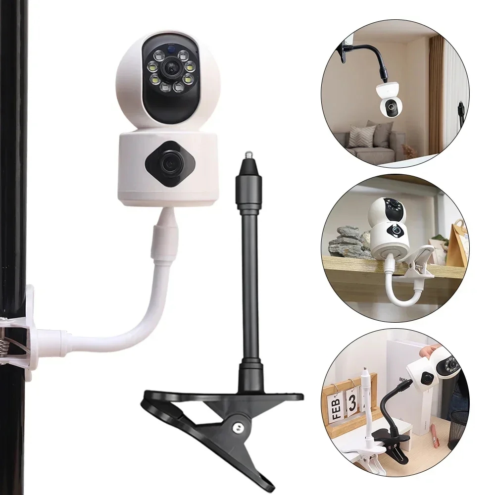 المحمولة مرنة كاميرا المشبك جب - مراجعة Webcam Stand Clip وسعره
