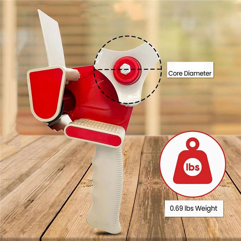 مسدس توزيع شريط التغليف ABVG-2 - مراجعة Tape Gun Dispenser وسعره