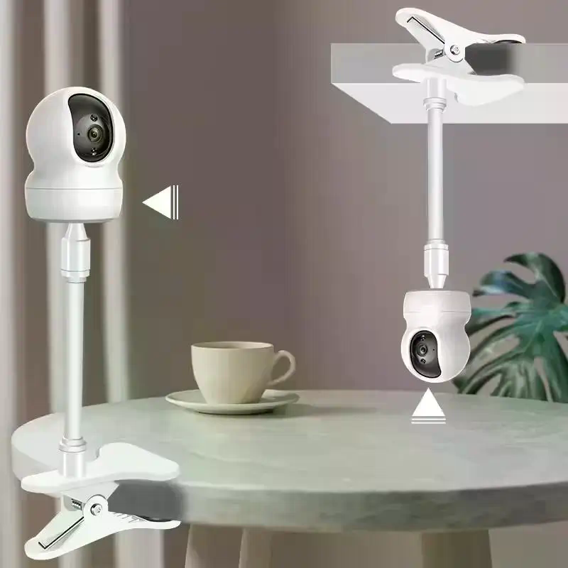 حامل كاميرا مراقبة الأطفال الم - مراجعة Webcam Stand Clip وسعره