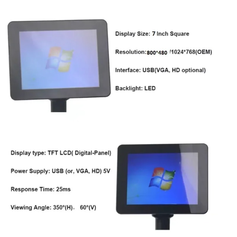 # يستخدم سوبر ماركت شاشة عرض ع - مراجعة Pole Display Customer وسعره