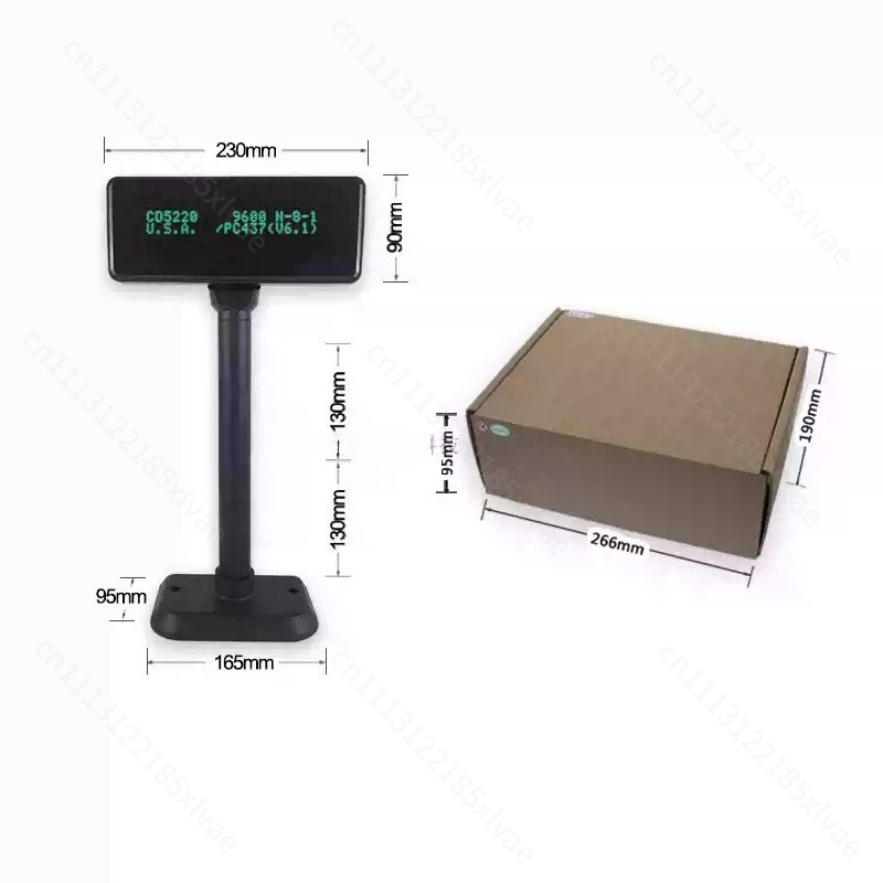 شاشة عرض للعملاء بمنفذ USB مزد - مراجعة Pole Display Customer وسعره